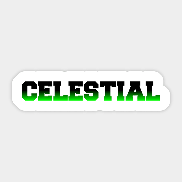 Celestial Sticker by Absign